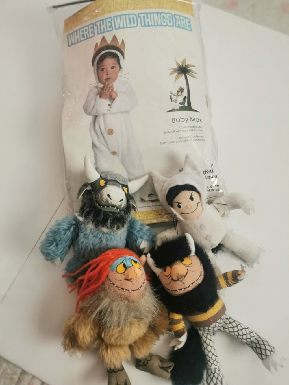 Where the Wild Things Are Plush Max Costume & Monster Dolls